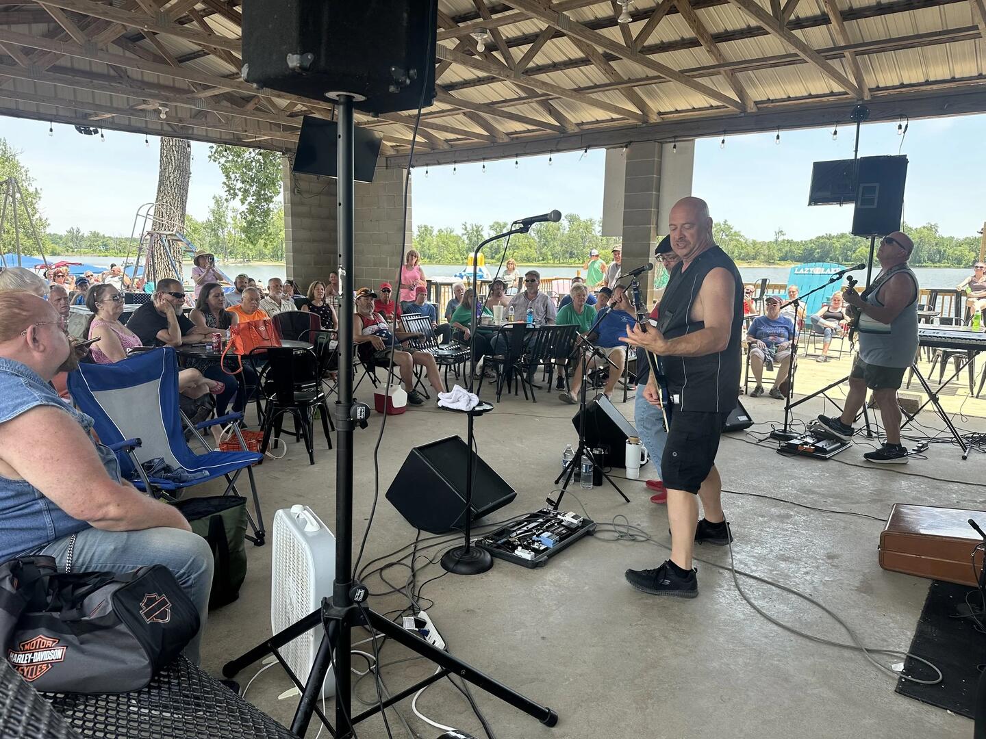 Water activities and watercraft rentals at Lazy L Lake Campground